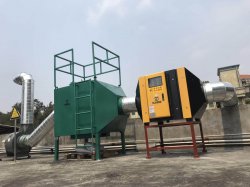 東鴻環(huán)境虎門注塑機廢氣處理項目完工，獲得客戶滿意好評！