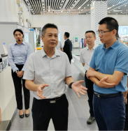 省生態(tài)環(huán)境廳、省工業(yè)和信息化廳調(diào)研生態(tài)環(huán)境